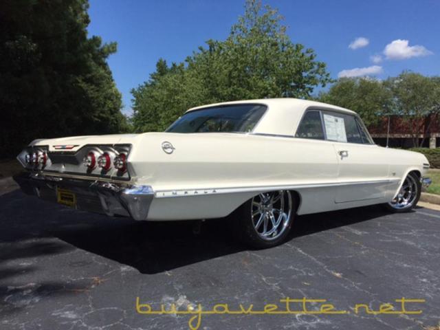 1963ermine white impala buyavette inc atlanta