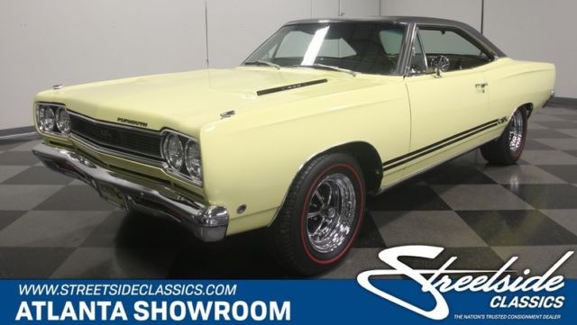 1968 plymouth gtx hardtop 440 super commando v8 automatic classic vintage colle