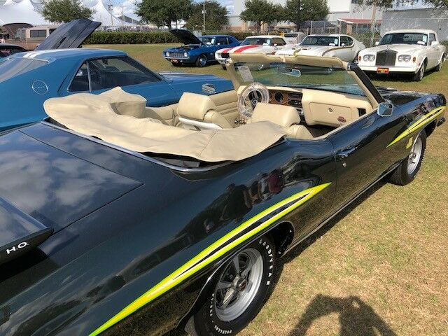 1971 gto convertible phs documented 24267 vin - recent frame off restoration