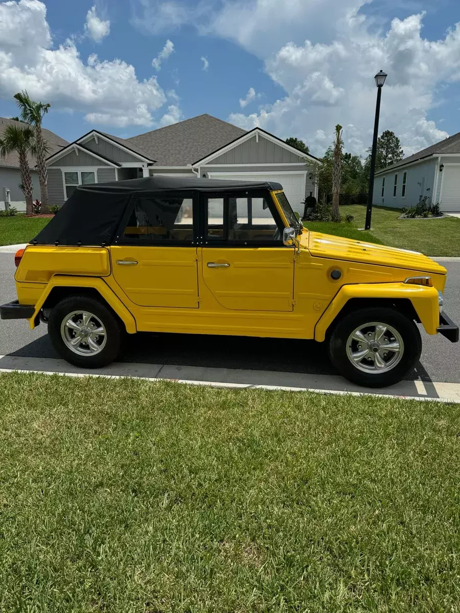 1974 volkswagen thing yellow