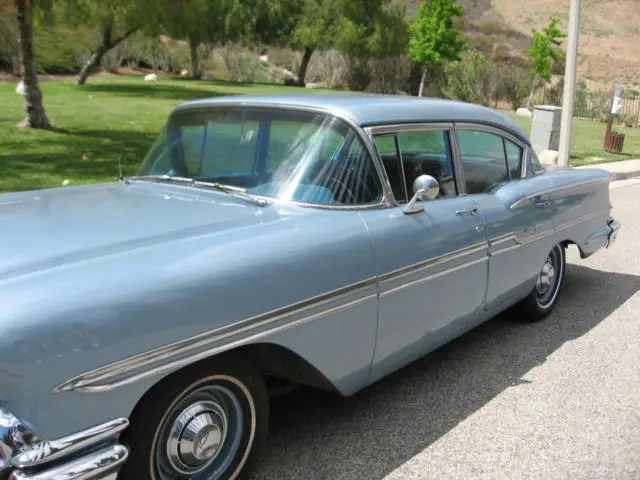 1958 chevrolet biscayne sedan. original california rust free example