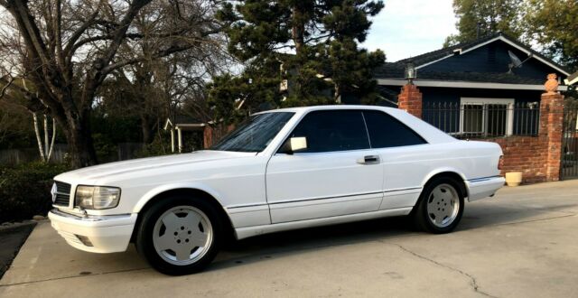 1990 mercedes 560sec coupe low miles euro version