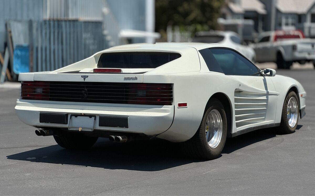 ferrari testarossa "turborossa" replica on 1989 pontiac trans-am gta 350tpi-v8