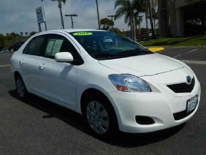 2012 toyota yaris sedan 4d in carlsbad, ca