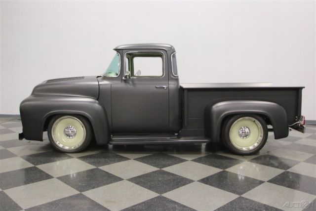 classic pickup restomod updated modern vintage 1956 big window used automatic