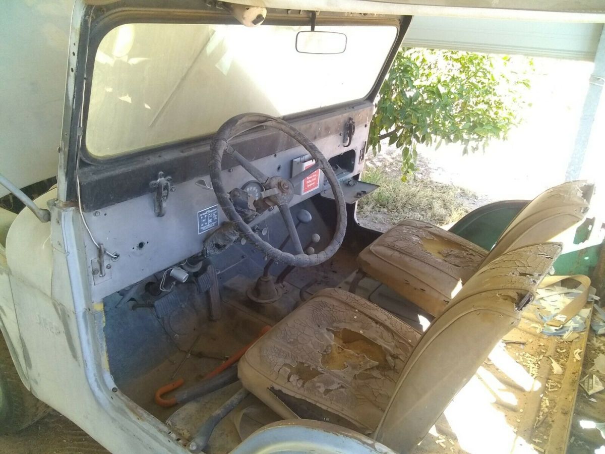 1959 jeep cj6 for restoration parts not running located in tucson az many years