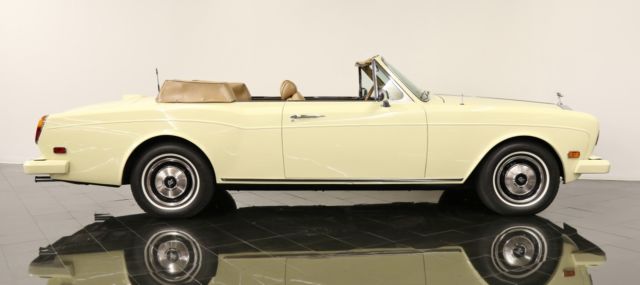 1982 rolls royce corniche drophead coupe