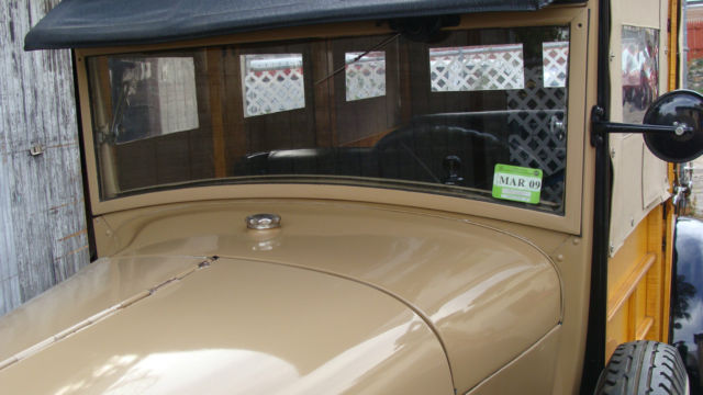 ford model a woody wagon