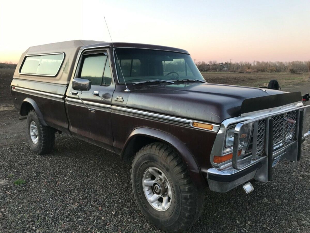 1978 ford f-250 ranger lariat - 4x4 - no reserve!