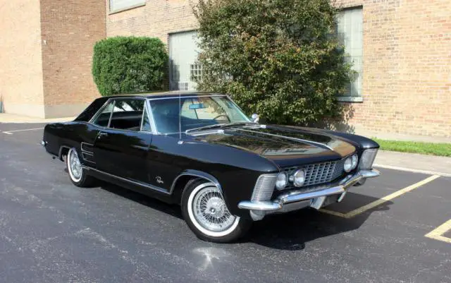 1963 buick riviera video, black/black