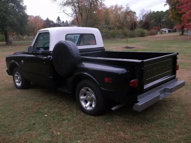 1967 chevy short box pickup, very clean and solid truck