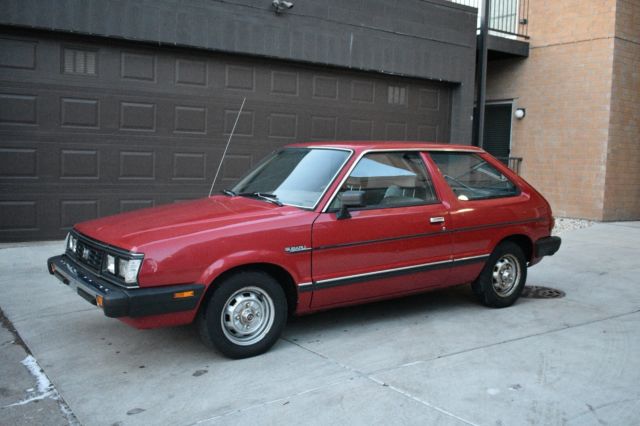 1985 subaru gl - 72,000 miles - one of a kind!