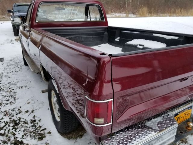 1982 chevrolet k20 scottsdale 4x4 nice