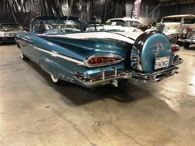 1959 chevrolet impala convertible frame off restoration