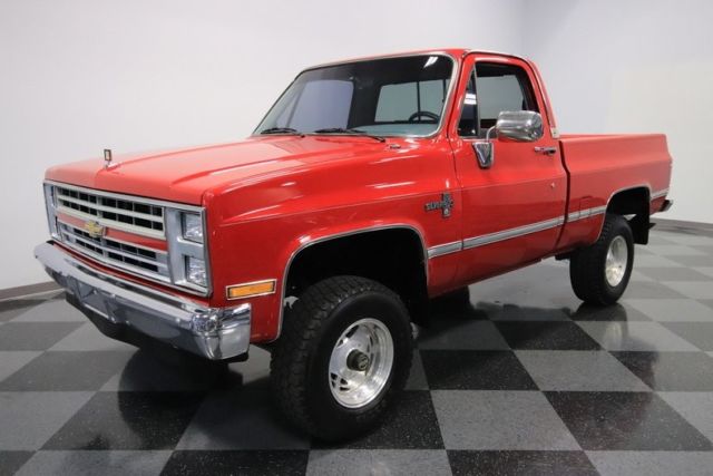 1982 chevrolet silverado k-10 4x4 pickup truck 350 v8 crate automatic classic vi