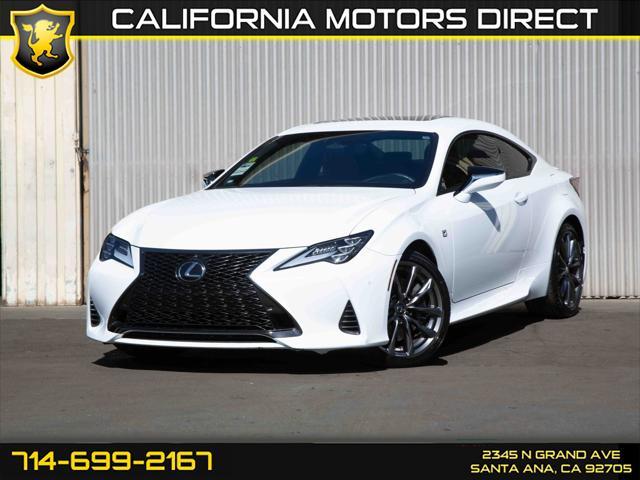 2022 lexus rc 350 f sport