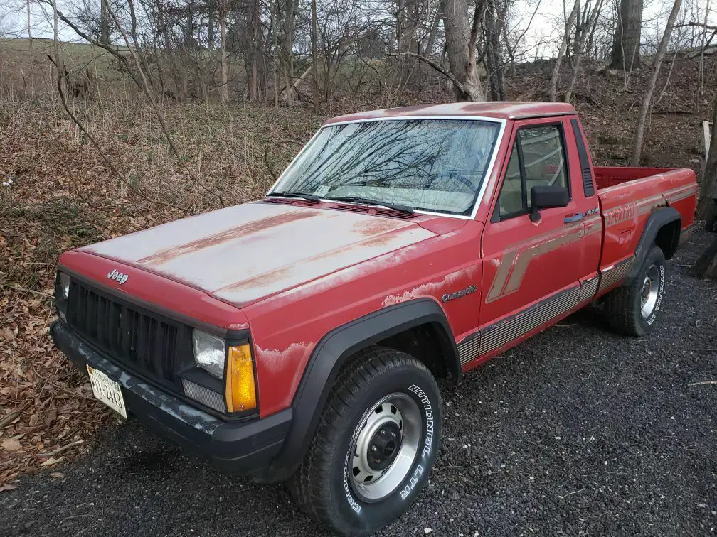 1990 jeep comanche sport 4x4 i4cyl