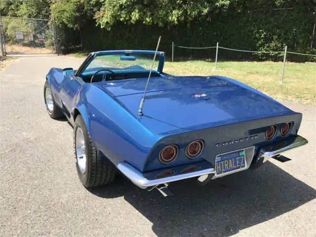 1968 chevrolet corvette, four speed, numbers matching car