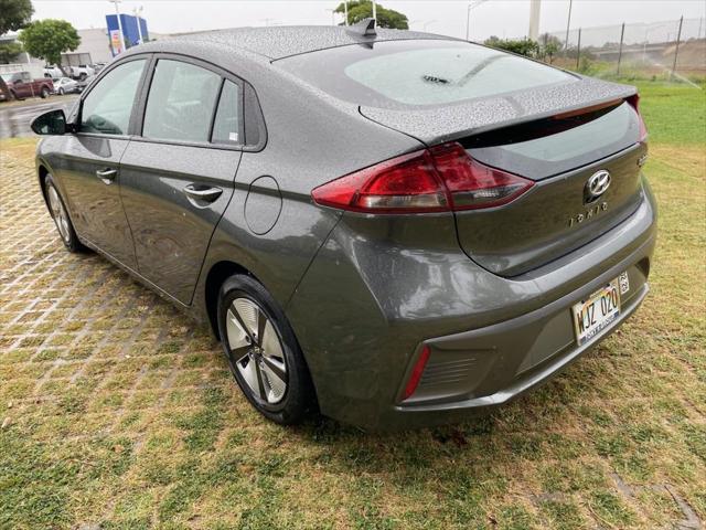2022 hyundai ioniq hybrid blue
