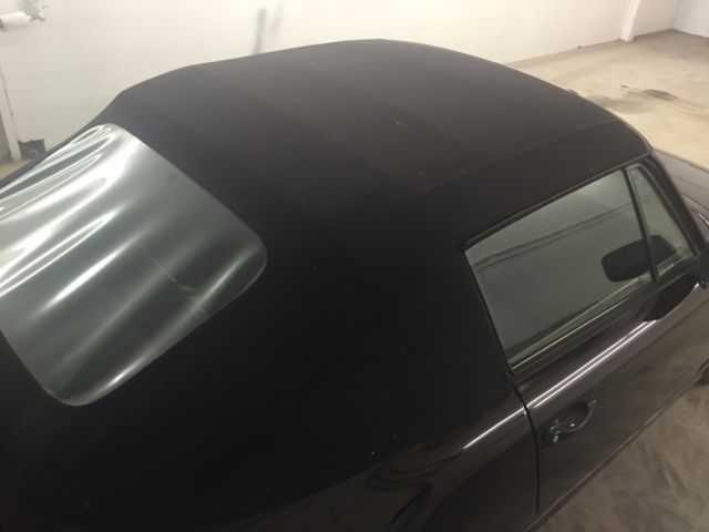 1991 porsche 911 cab. black/black/black air cooled, great shape! clean title!
