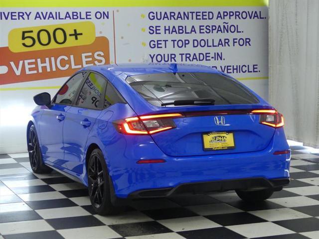 2022 honda civic sport