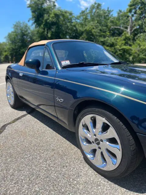 1994 mazda mx-5 miata convertible blue rwd manual