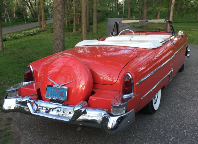 1954 lincoln capri with continental kit