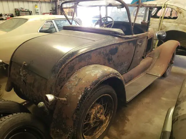 1929 ford roadster convertible black rwd manual