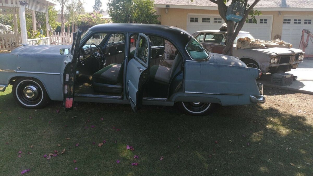 1953 ford customline - 4 door - ford's 50th anniversary last year of v8 flathead