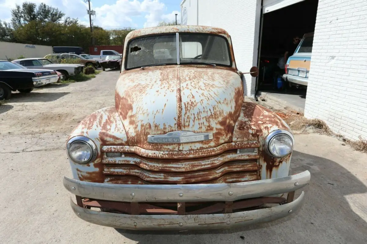 1950 chevrolet 3600 3/4 ton pickup 100% original true barn find on a texas farm