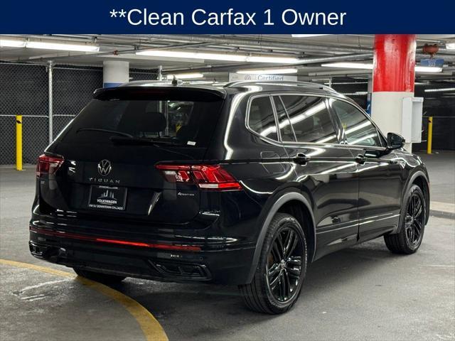 2022 volkswagen tiguan 2.0t se r-line black 4motion