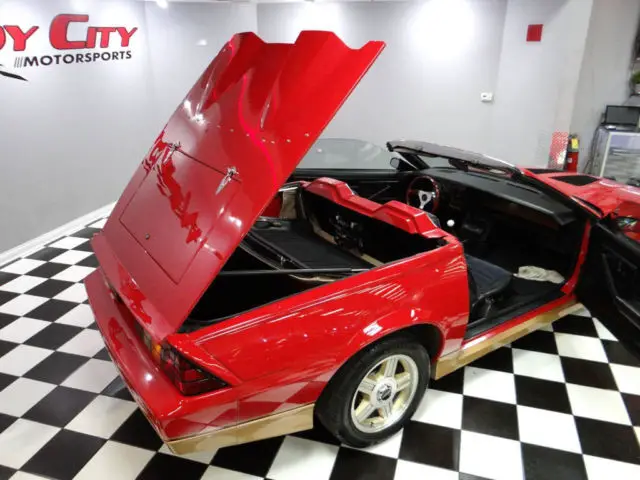 chevy camaro z28 rare autoform convertible speedster conversion 5-speed 69k wow!