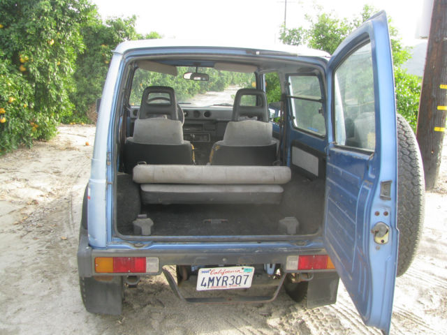 1987 suzuki samurai tin top hardtop