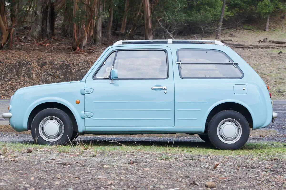1989 nissan pao. rare 5-speed manual w/ electric sunroof. excellent condition