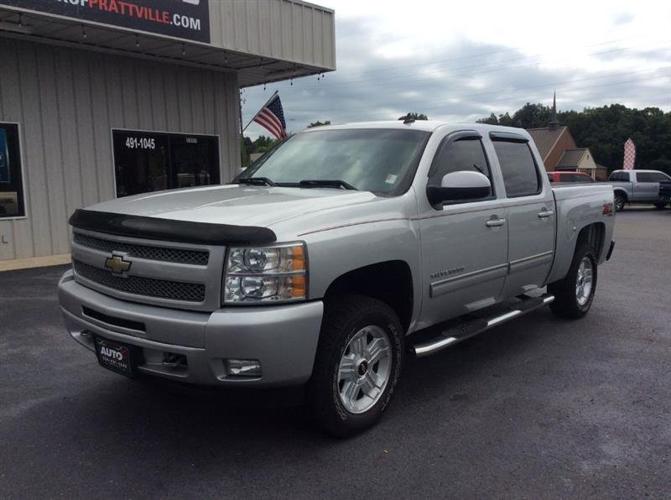 used 2010 chevrolet silverado 1500 4x4 crew cab lt prattville, al 36066 for sale in prattville, alabama