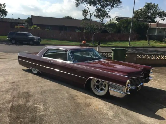 1965 cadillac coupe deville bagged