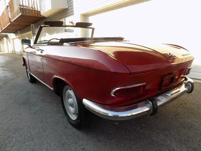 1968 peugeot 204 cabriolet....extremely rare....52,098 original miles