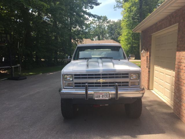 1985 chevrolet k5 blazer silverado low reserve