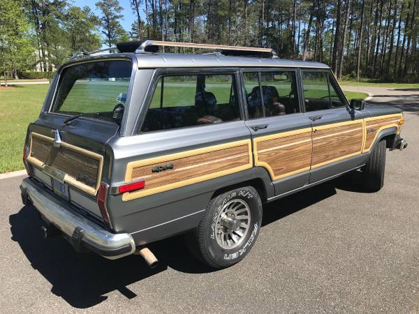 1991 jeep grand wagoneer final edition 4x4 woody