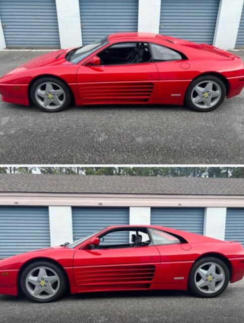 1991 ferrari 348 coupe red rwd manual tb