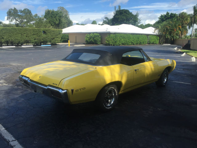 1968 phs documented gto convertible 4 speed