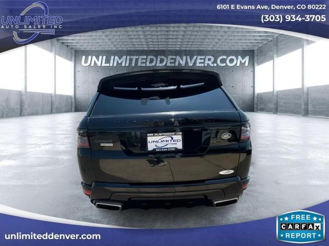 2019 land rover range rover sport 5.0l supercharged dynamic