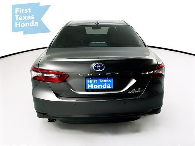 2024 toyota camry hybrid xle