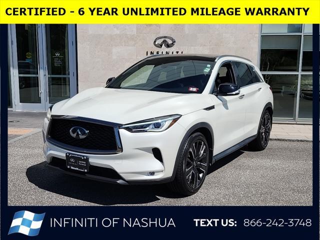 2021 infiniti qx50 luxe awd