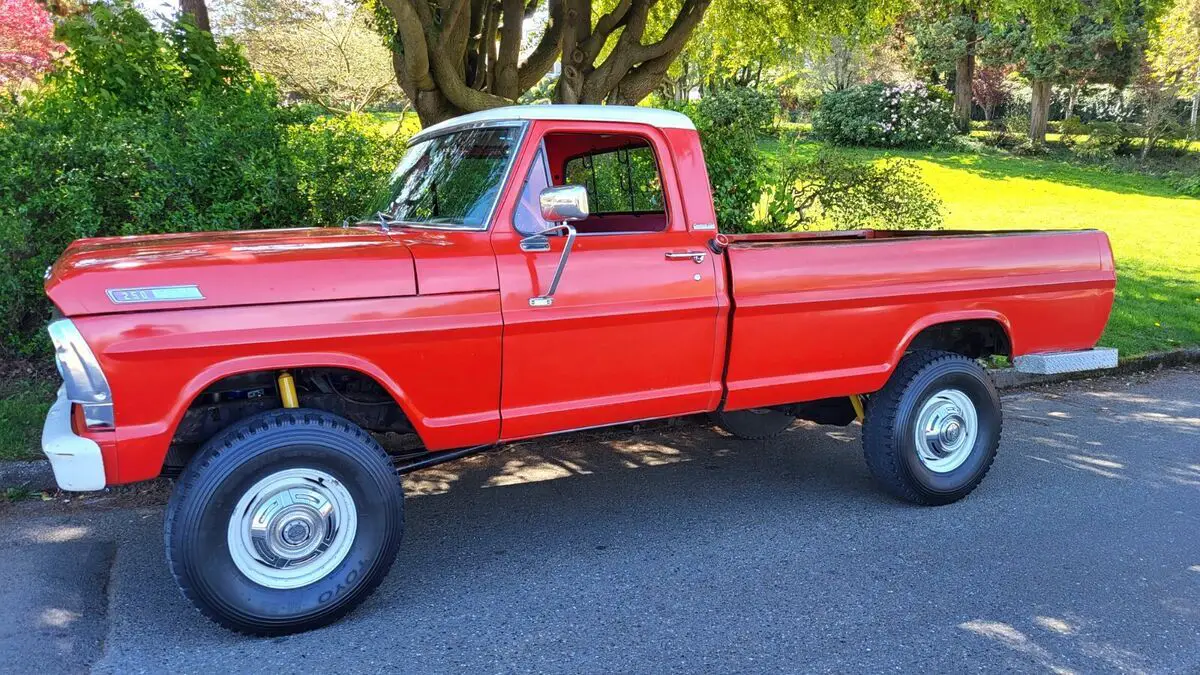 1967 ford f-250 4x4 truck