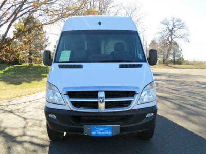 2008 dodge sprinter rwd diesel w/shelving in cargo area in denver, co