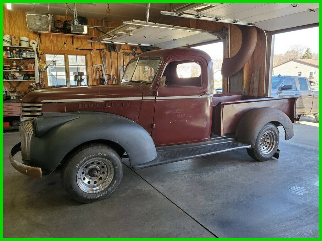 1946 chevrolet 3100 classic pickup truck 216ci 4 speed manual 6700 miles