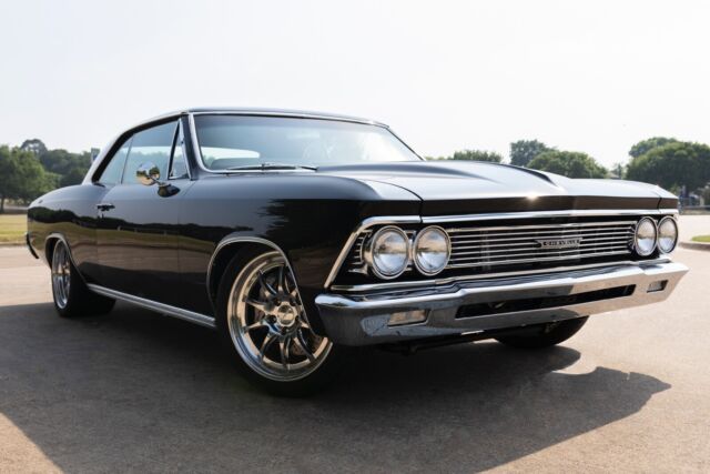1966 chevrolet chevelle malibu coupe black rwd manual malibu