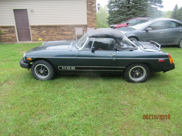 1978 mgb convertable runs good-great driver-body rust has been repaired