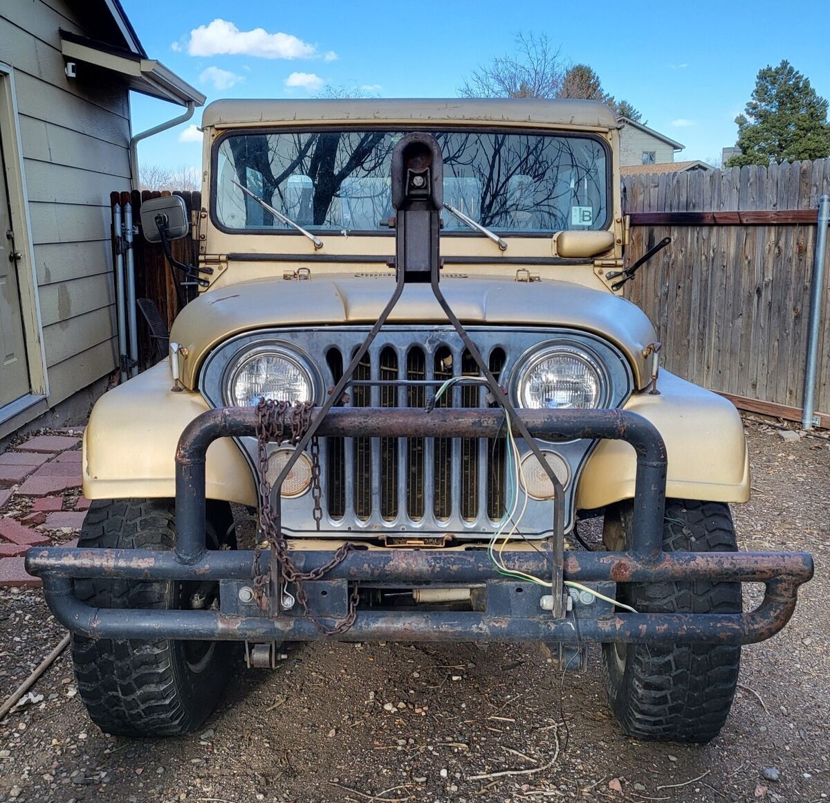 1974 jeep cj-5 brown base